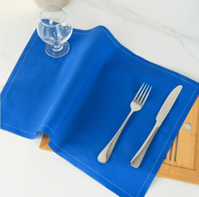 Navy Blue Dinner Napkins Free Sample