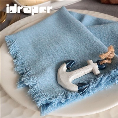 Napkin Linen Biru Pucat