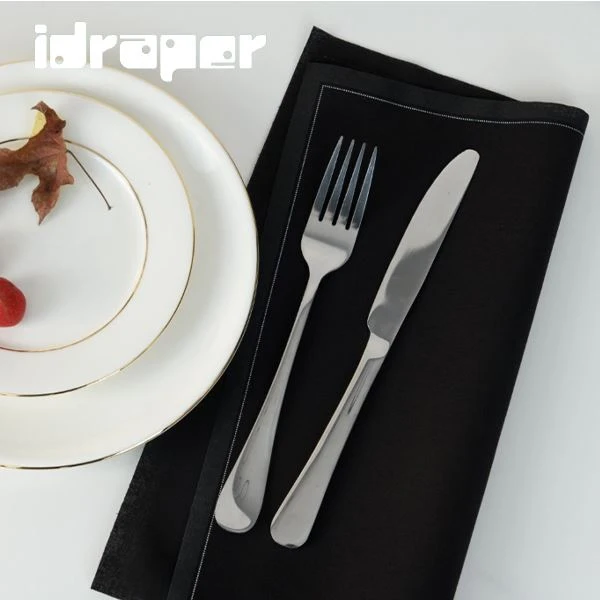 Black Cotton Napkins Free Sample